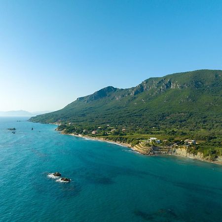 Villa Angela Agios Matthaios  Ngoại thất bức ảnh